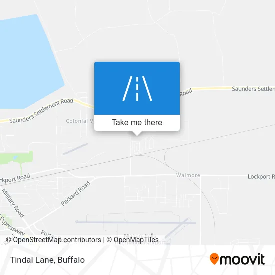 Tindal Lane map