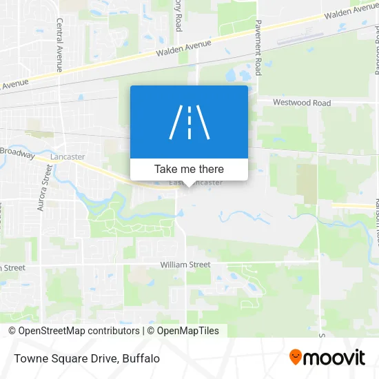 Towne Square Drive map
