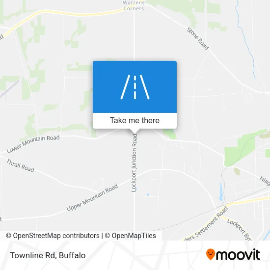 Townline Rd map