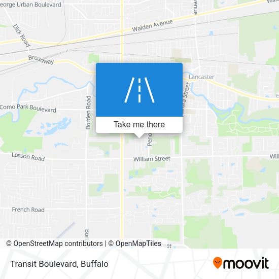 Mapa de Transit Boulevard