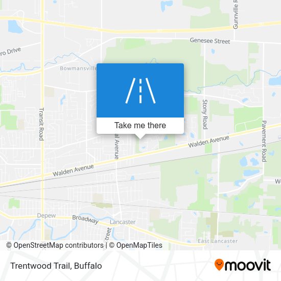 Trentwood Trail map