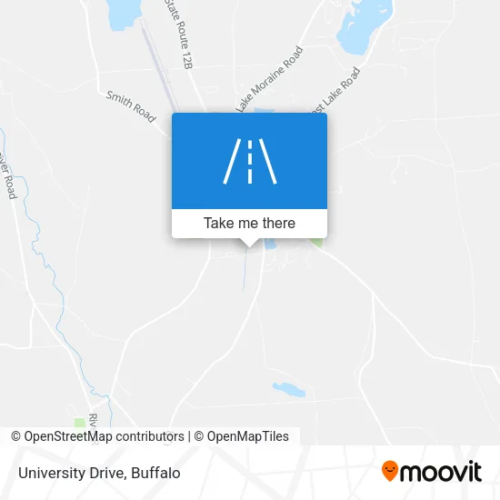 University Drive map