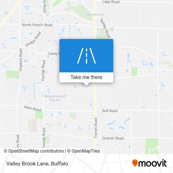 Mapa de Valley Brook Lane