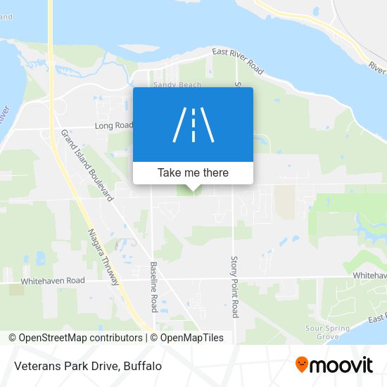 Veterans Park Drive map