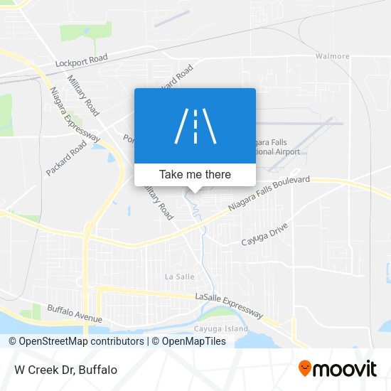 Mapa de W Creek Dr