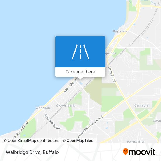 Mapa de Walbridge Drive