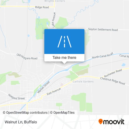 Mapa de Walnut Ln