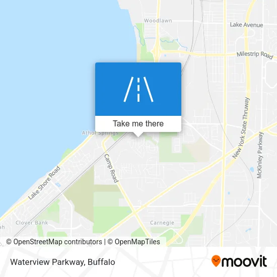 Waterview Parkway map