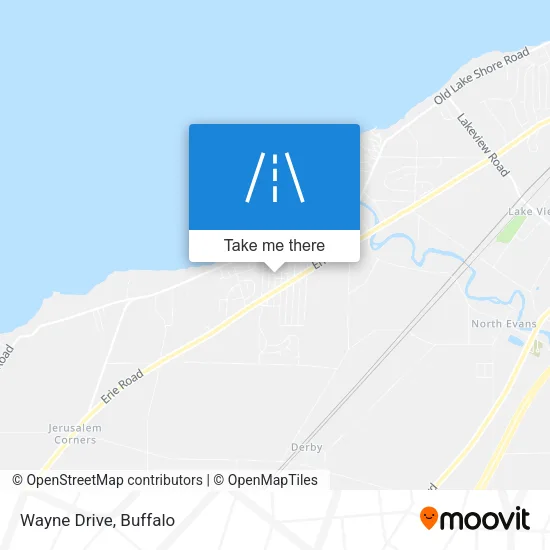 Wayne Drive map