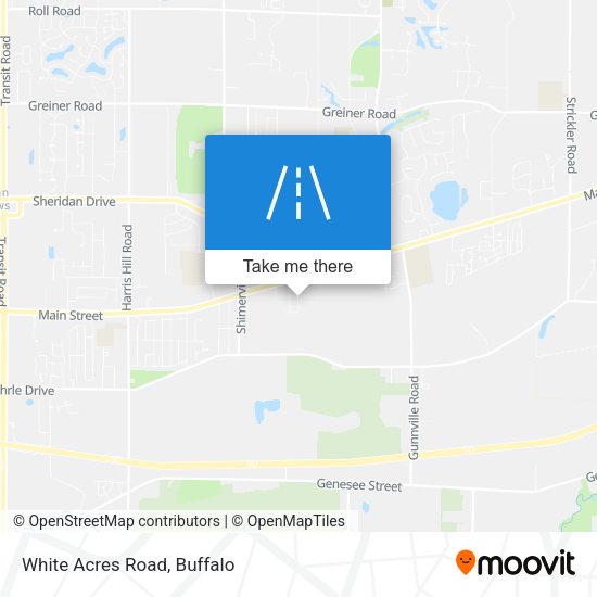 Mapa de White Acres Road