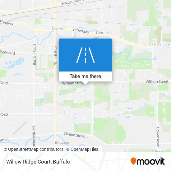 Willow Ridge Court map