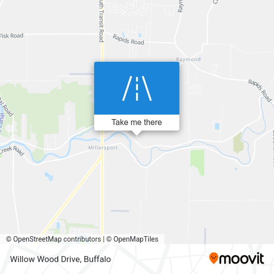 Willow Wood Drive map