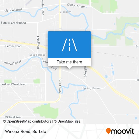 Mapa de Winona Road