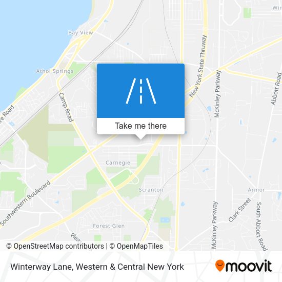 Mapa de Winterway Lane