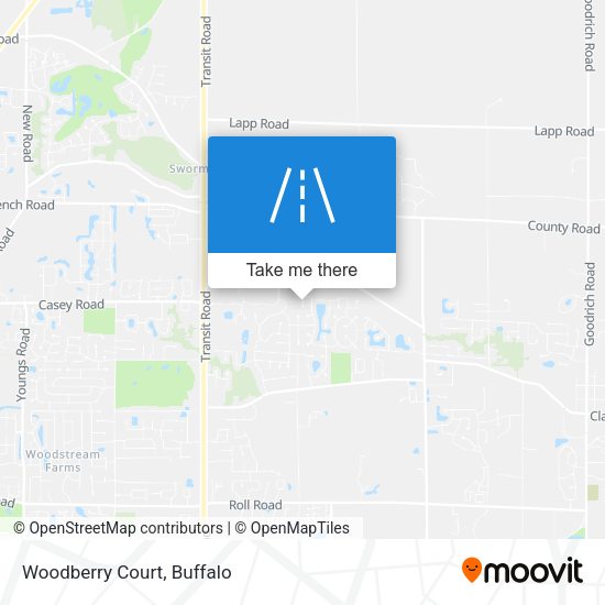 Mapa de Woodberry Court