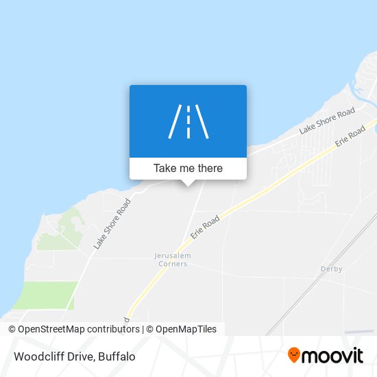 Woodcliff Drive map