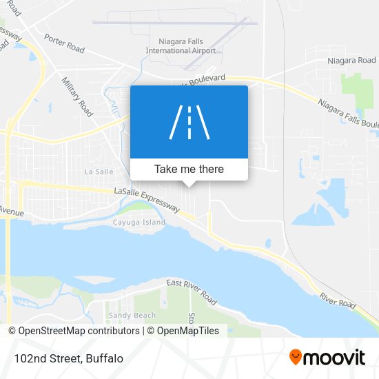 Mapa de 102nd Street