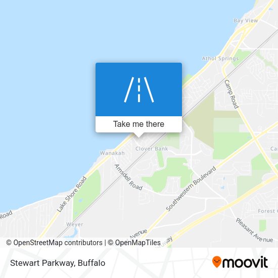 Mapa de Stewart Parkway