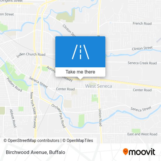 Birchwood Avenue map