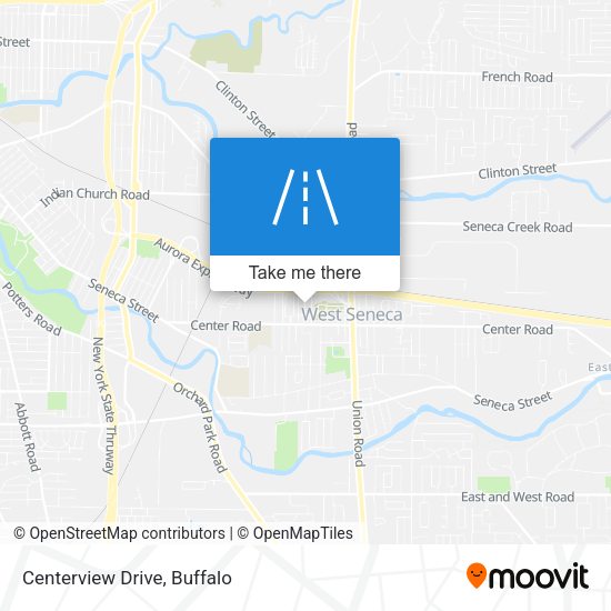 Mapa de Centerview Drive