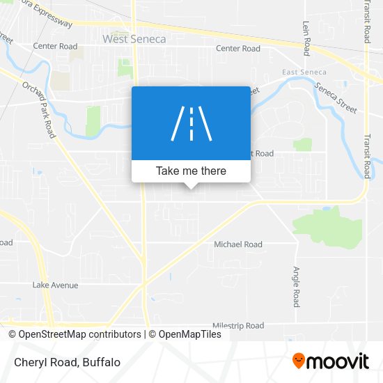 Mapa de Cheryl Road