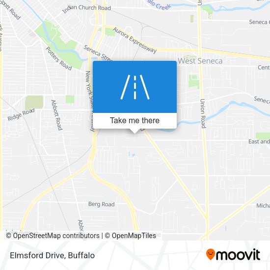 Elmsford Drive map