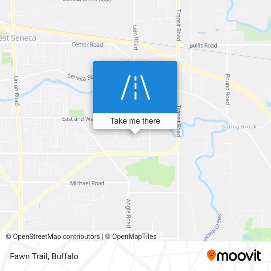Mapa de Fawn Trail