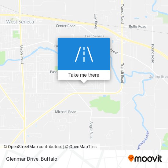 Glenmar Drive map