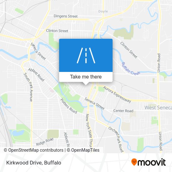 Mapa de Kirkwood Drive