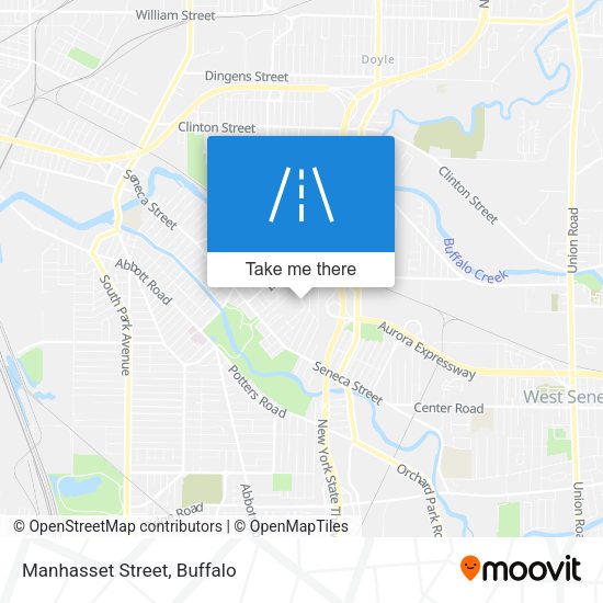 Mapa de Manhasset Street