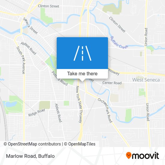 Mapa de Marlow Road