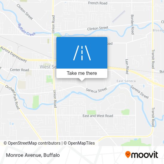 Mapa de Monroe Avenue