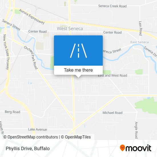 Mapa de Phyllis Drive