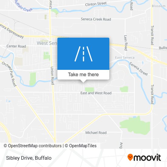 Mapa de Sibley Drive