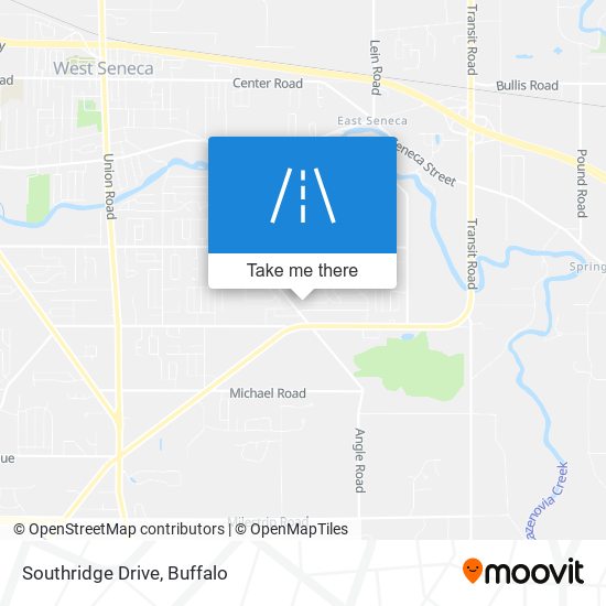 Southridge Drive map