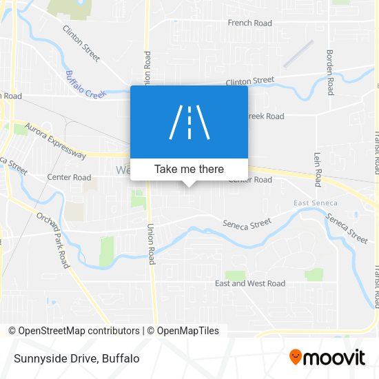 Mapa de Sunnyside Drive