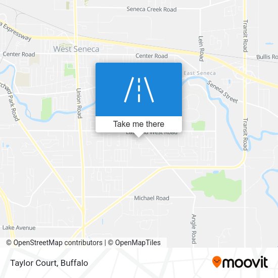 Mapa de Taylor Court