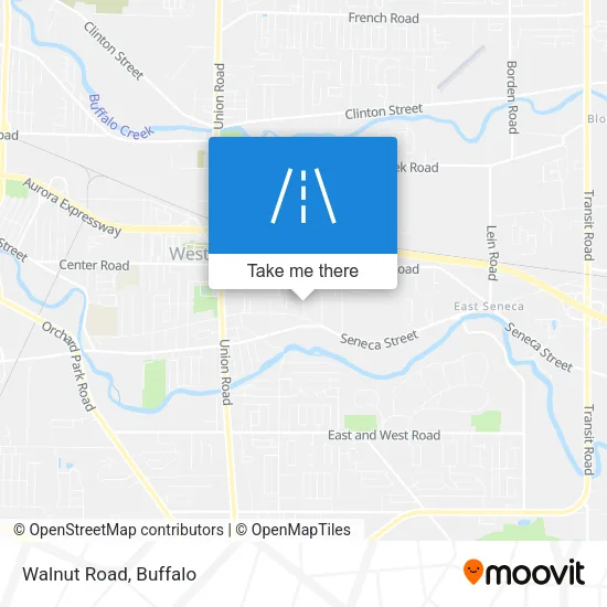 Walnut Road map