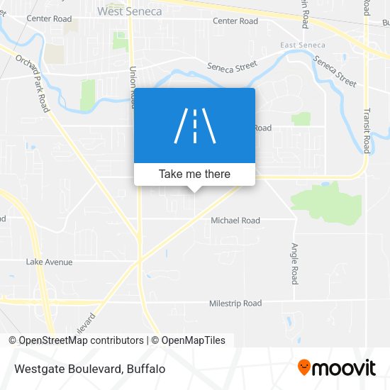 Mapa de Westgate Boulevard