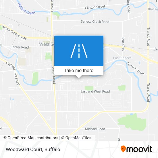 Mapa de Woodward Court