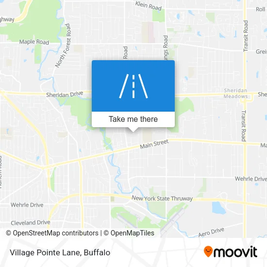 Village Pointe Lane map