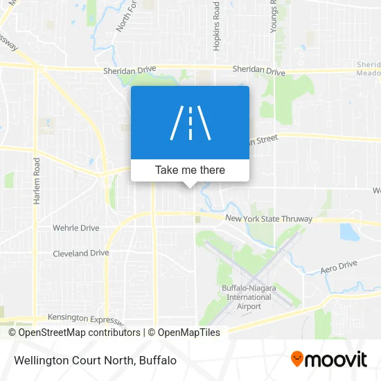 Wellington Court North map