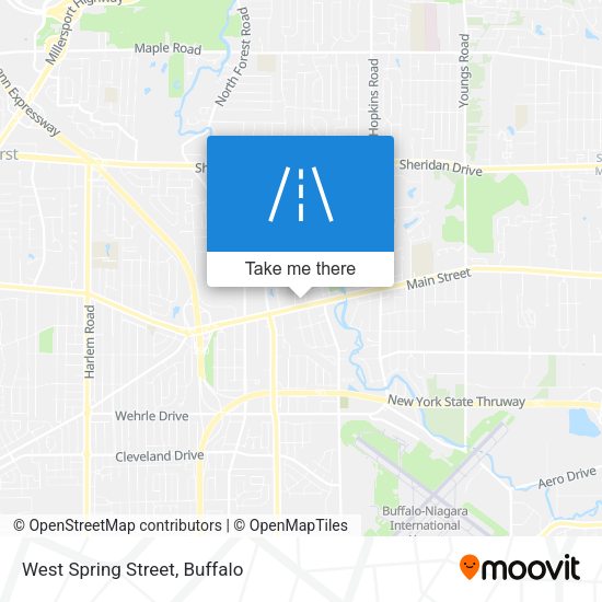 Mapa de West Spring Street