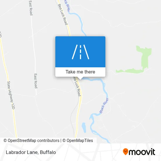 Labrador Lane map