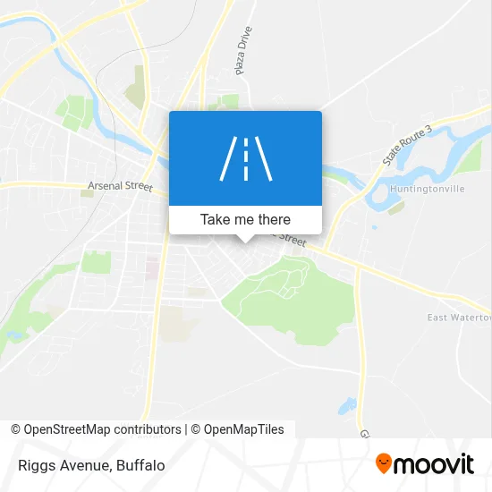 Riggs Avenue map