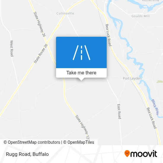 Rugg Road map