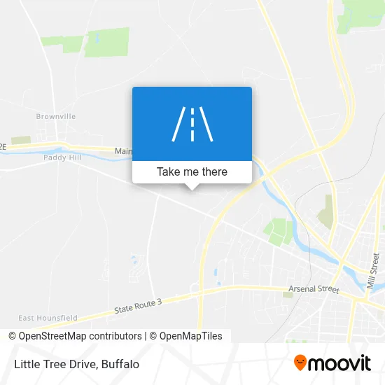 Little Tree Drive map