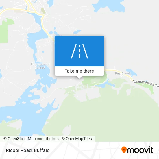 Riebel Road map