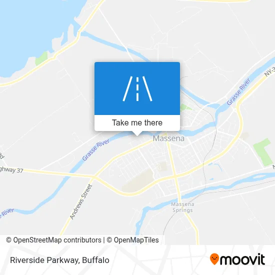 Riverside Parkway map
