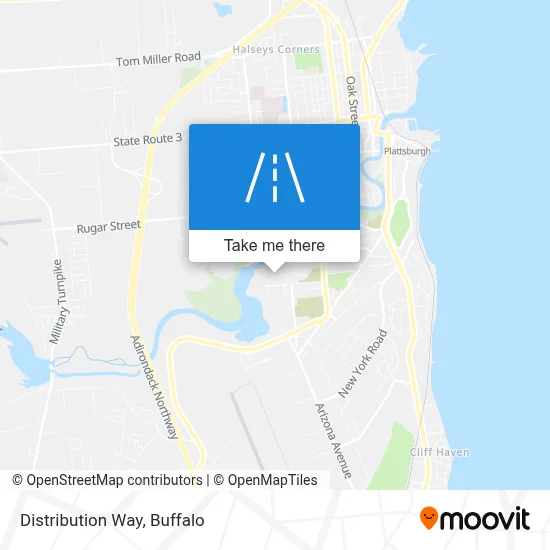 Distribution Way map